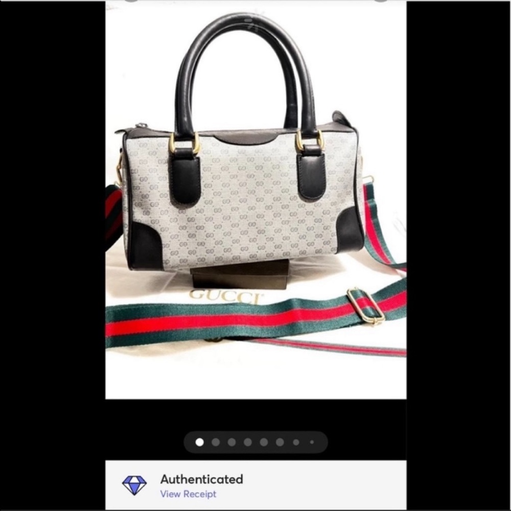 Gucci vintage Boston Bag